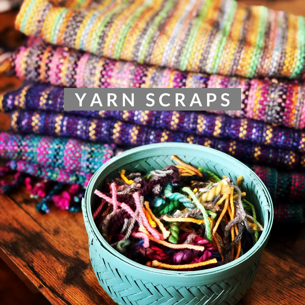 Using Yarn Scraps with Vibrance Wool Art